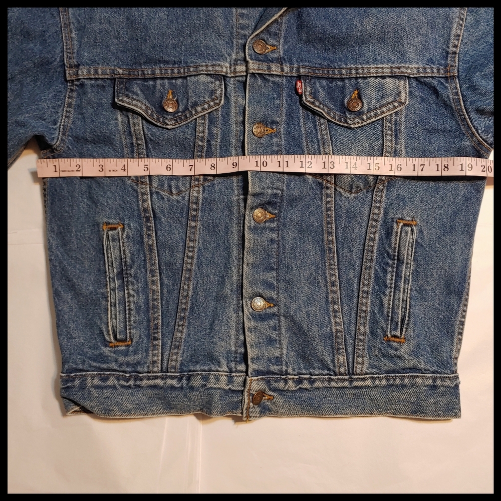 Vintage 1988 Levi's Type 3 Trucker Jacket 57508-0218 - Picture 7 of 12